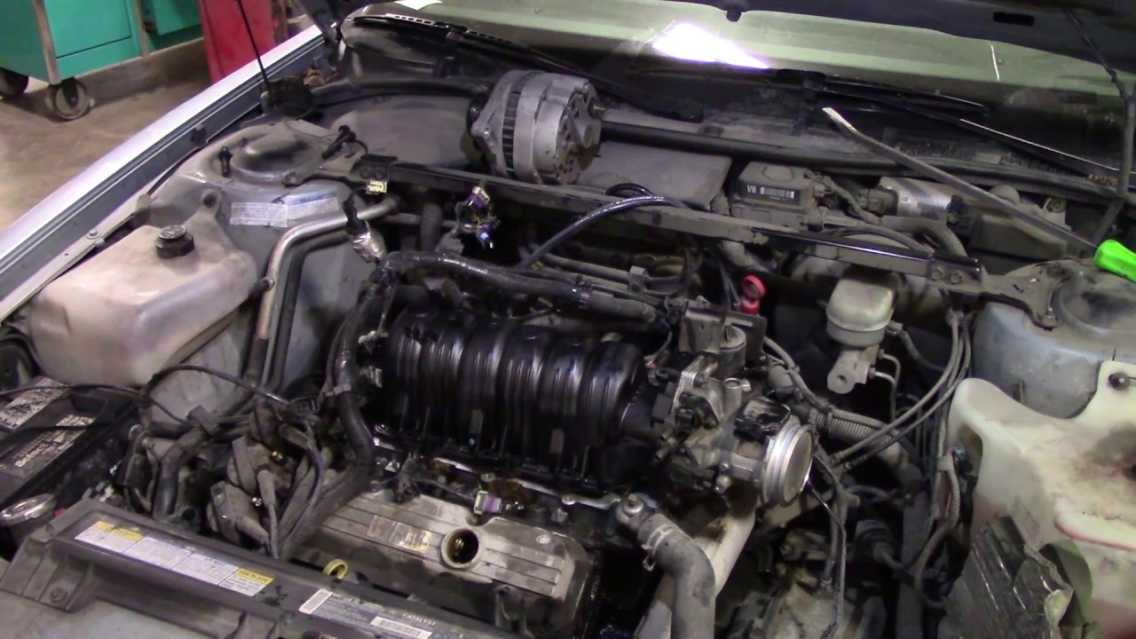 3.8L Exploded Intake Manifold Plenum Replacement