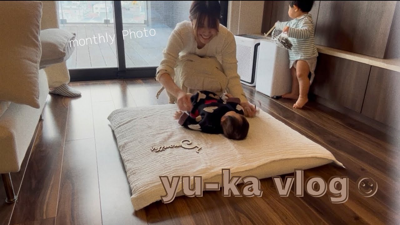 【vlog】娘が5ヶ月になりました✨