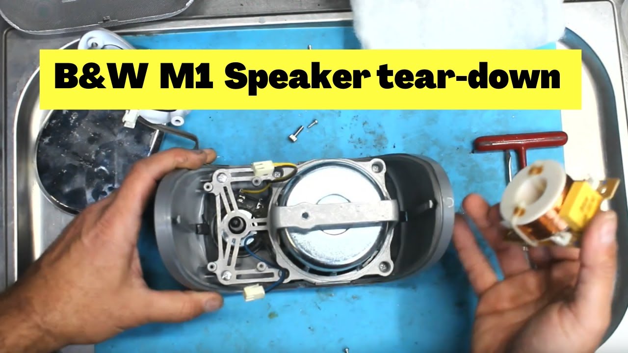 Hilltop Workshop | B&W M1 Speaker tear-down.