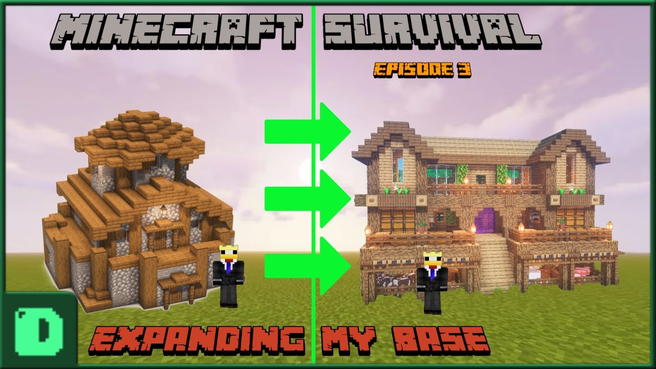 Upgrading My Base (100 Day Series) Episode 3
