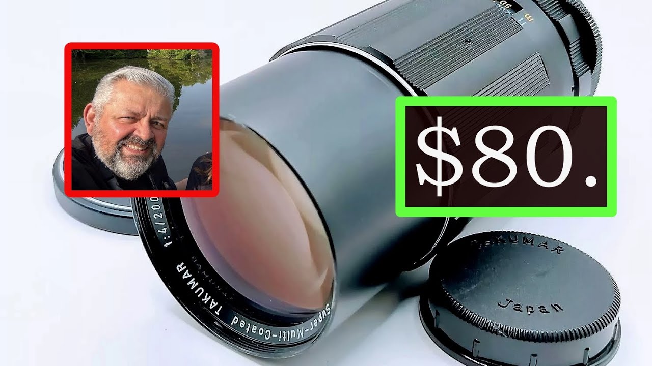 $80. Money Maker 200mm f4 Asahi Takumar Lens SMC Prime Pentax Telephoto Leica SL Camera Class 371