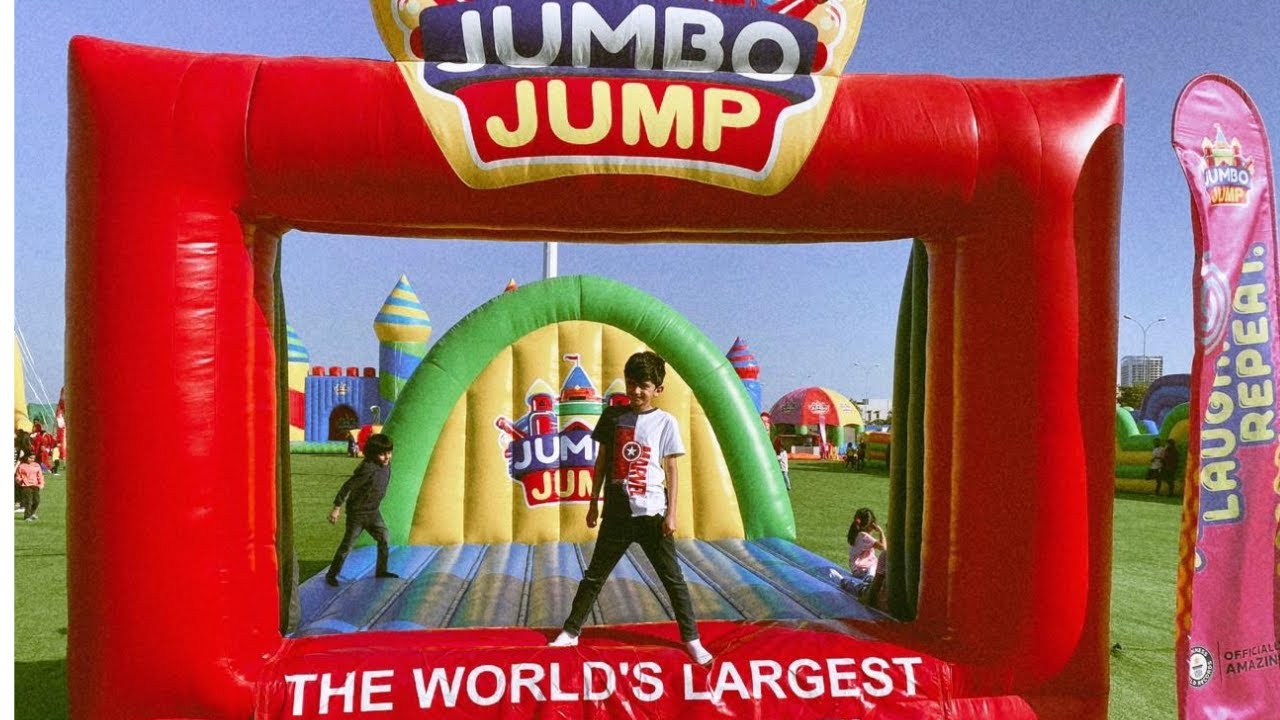 JUMBO JUMP| THE WORLD LARGEST JUMP CASTLE| 2024