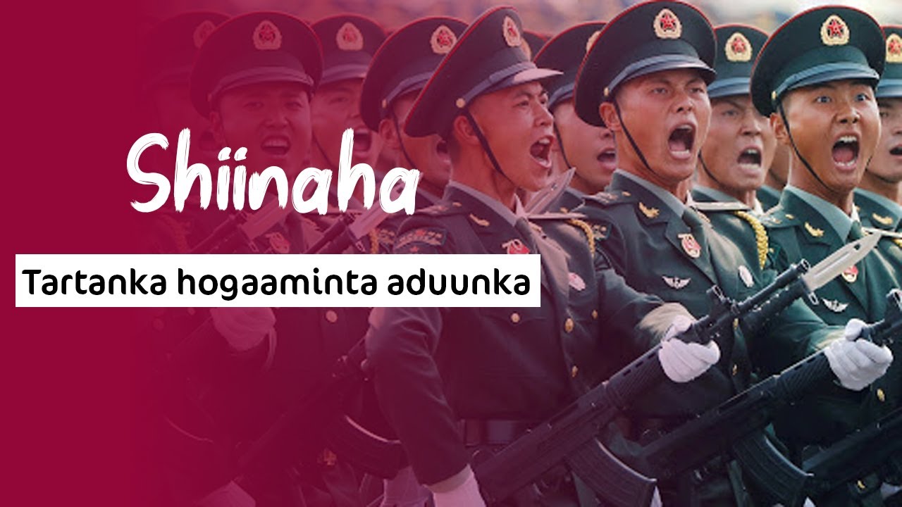 Shiinaha iyo Tartanka loogu jiro hogaaminta aduunka!