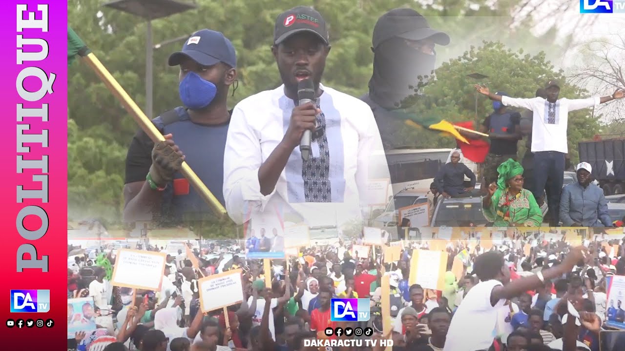 Campagne Présidentielle: Diomaye Faye accueilli en force à Bambey