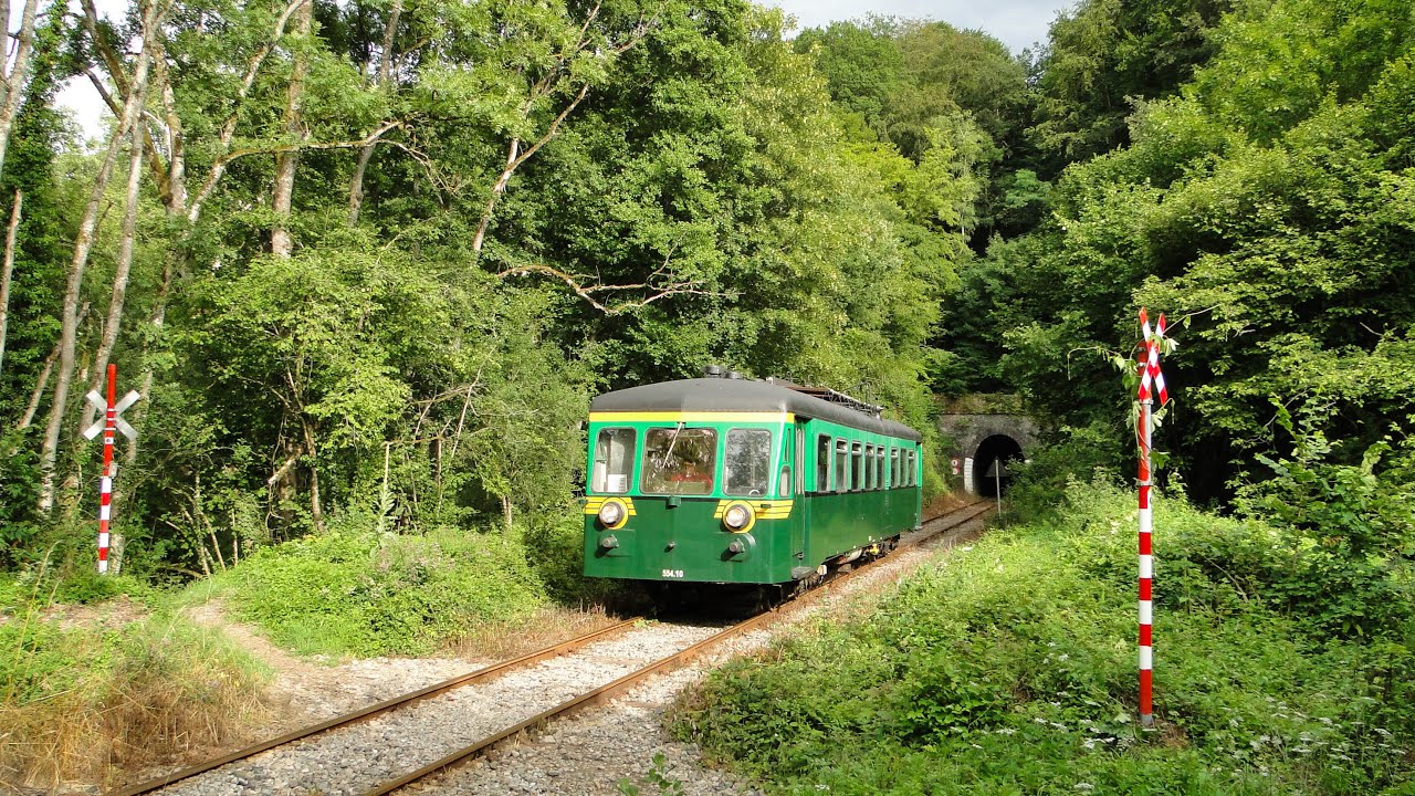 🇧🇪 Autorail et vapeur au Chemin de fer des 3 Vallées
