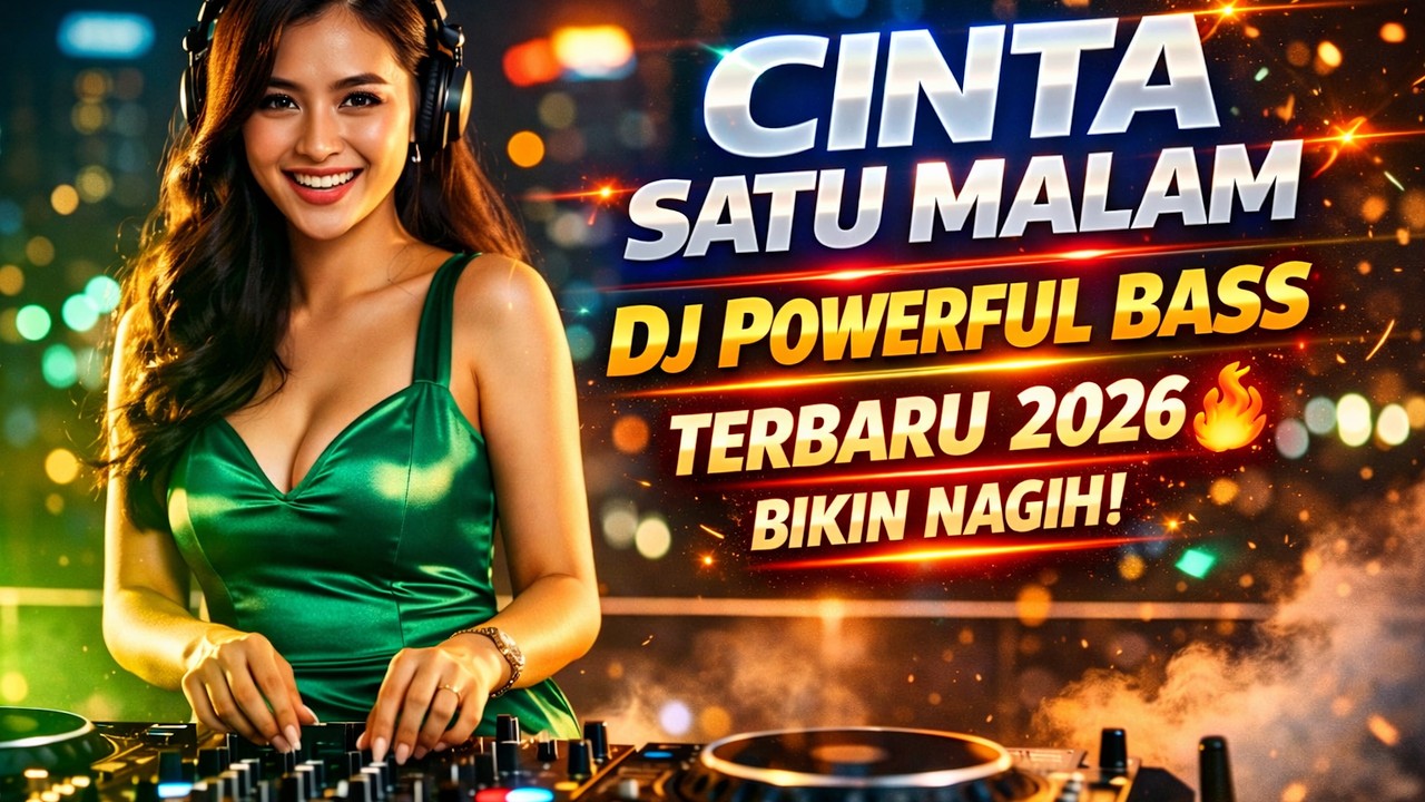 CINTA SATU MALAM – DJ POWERFUL BASS TERBARU 2026 🔥 BIKIN NAGIH! (COVERWAVE)