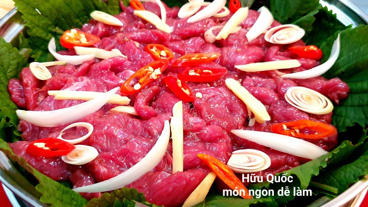 cách làm BÒ HẤP TÍA TÔ thơm ngon hấp dẫn