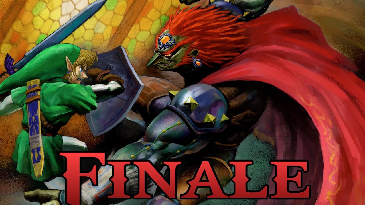 Zelda: Ocarina of Time - FINALE - Link vs Ganondorf, The Hero of Time vs The King of Evil