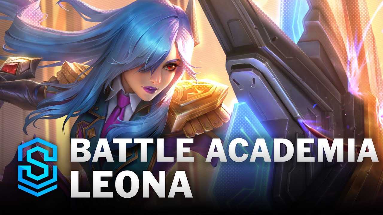 Battle Academia Leona Skin Spotlight - League of Legends