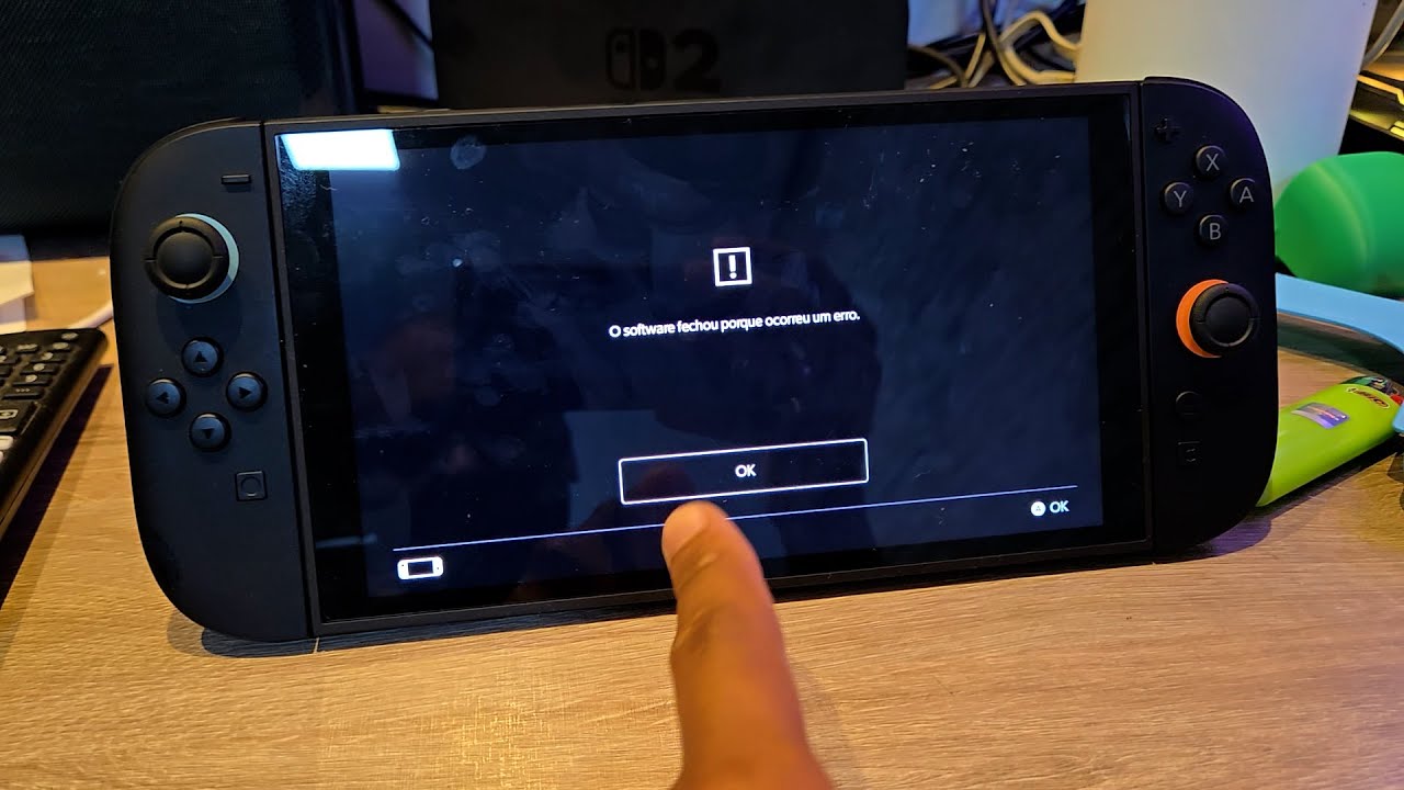 O SWITCH 2 CRASHA O TEMPO TODO