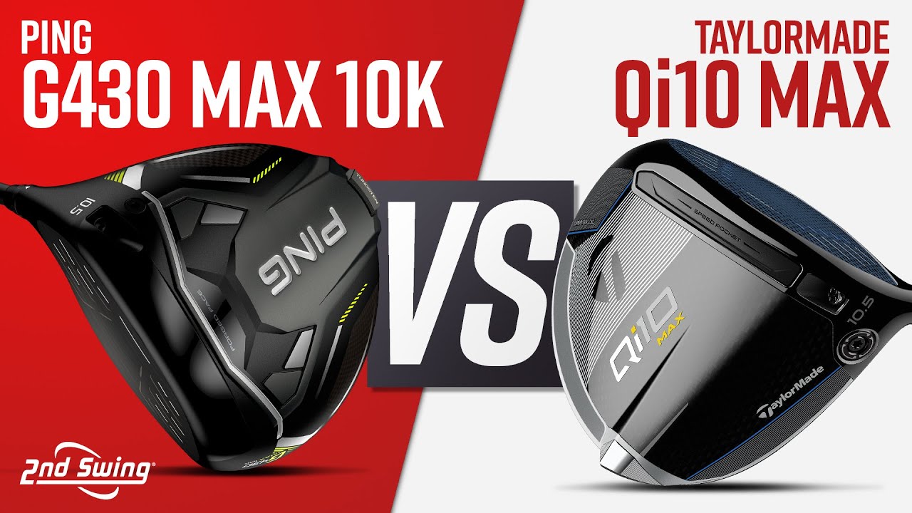 PING G430 MAX 10K против TaylorMade Qi10 MAX | Сравнение драйверов MOI 10K