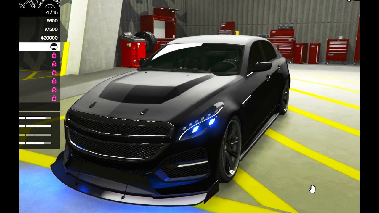 Cadillac CTS-V Mercedes-Benz CLA C-Class E-Class AMG - Albany V-STR new GTA 5 ONLINE CUSTOMIZE MAFIA