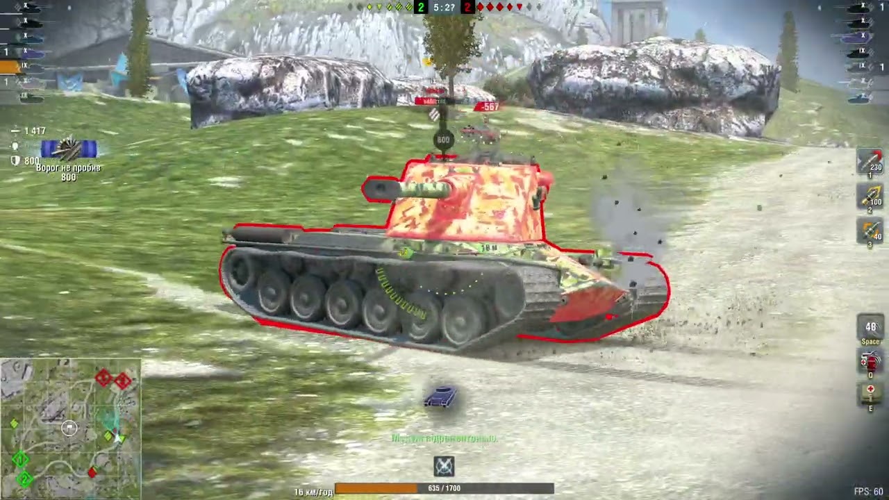 WoT Blitz. FVE Defender. Ну хоч танкує