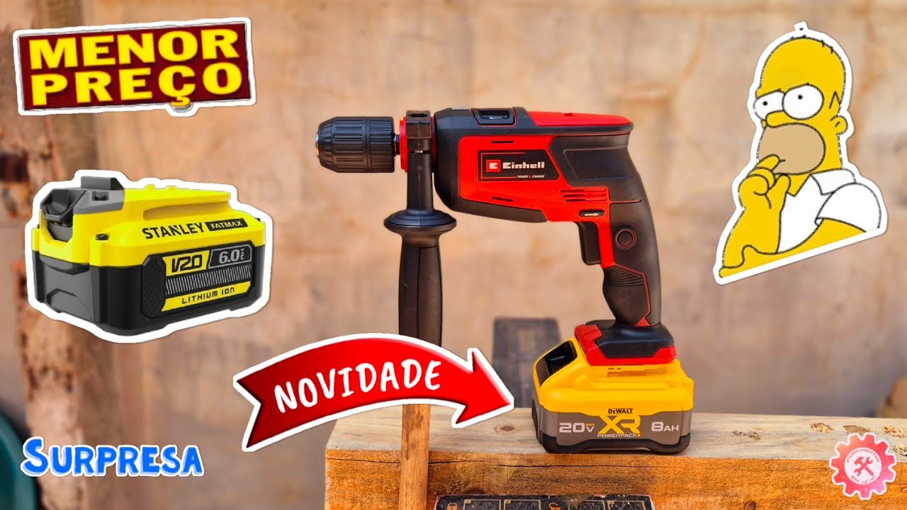 Por Que Ninguém Fala a Verdade Sobre Adaptadores De Bateria 🔋 Ferramentas Einhell 18v
