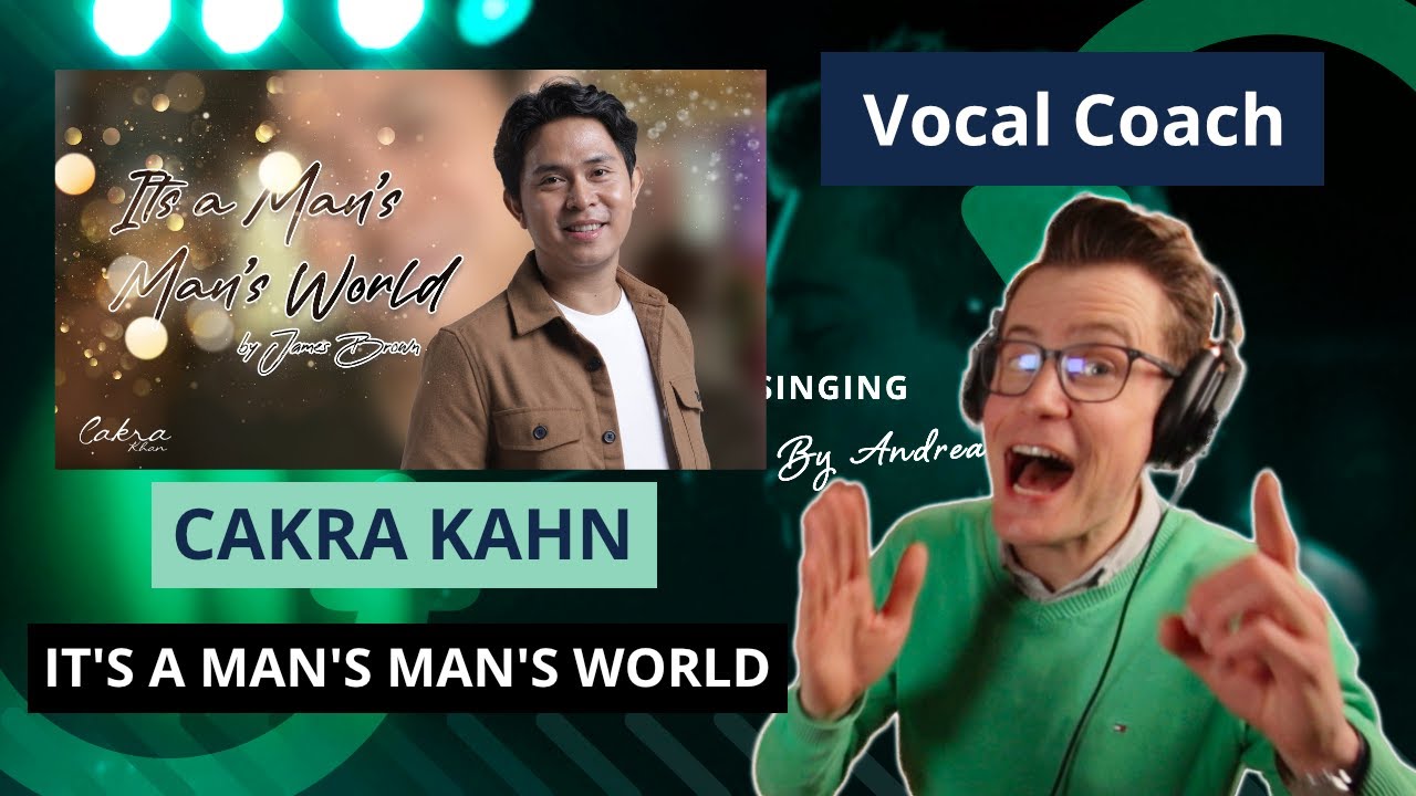 Is this the new King of Soul? Vocal Coach Reacts to Cakra Kahn - It's A Man's Man's World