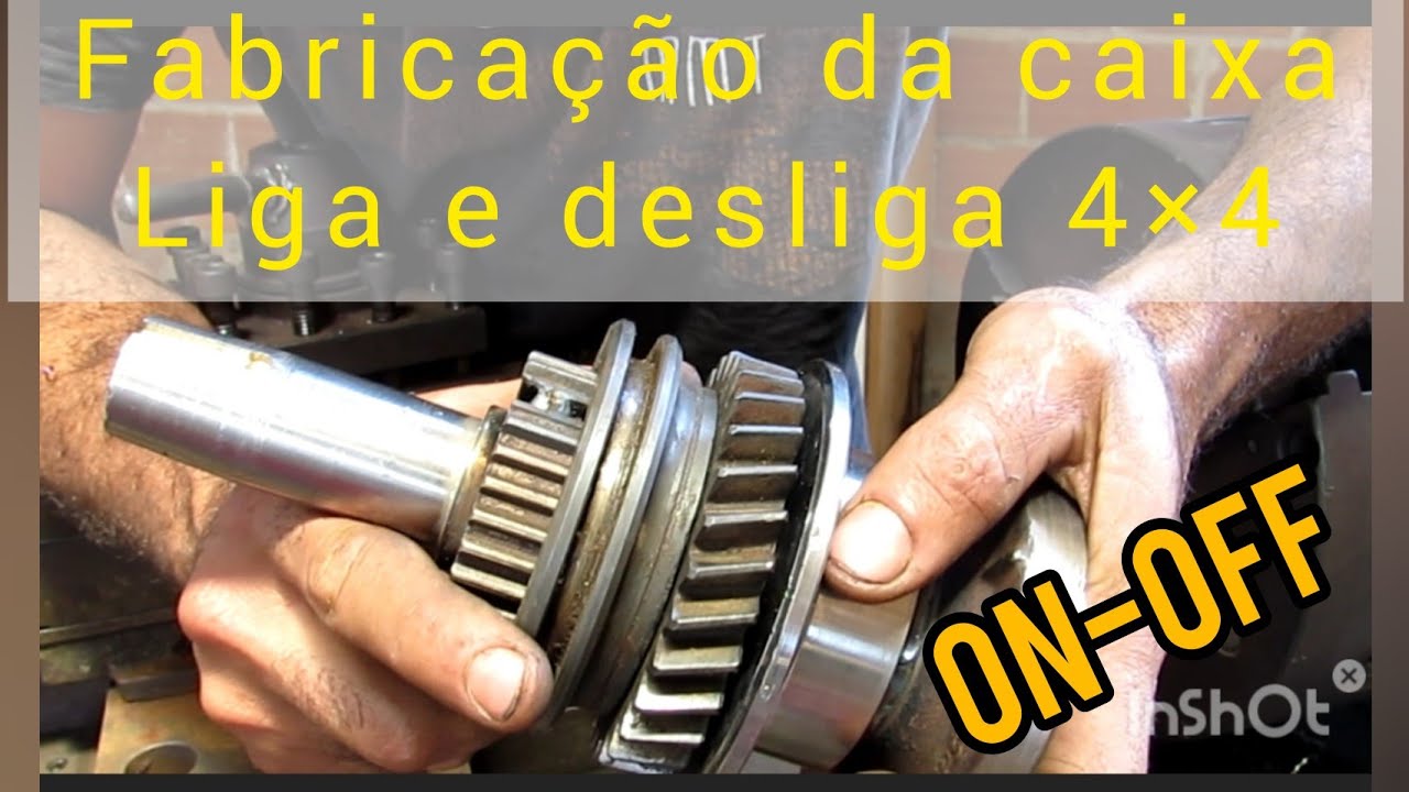 Fabricação da Caixa de liga e desliga do 4×4 (on off)