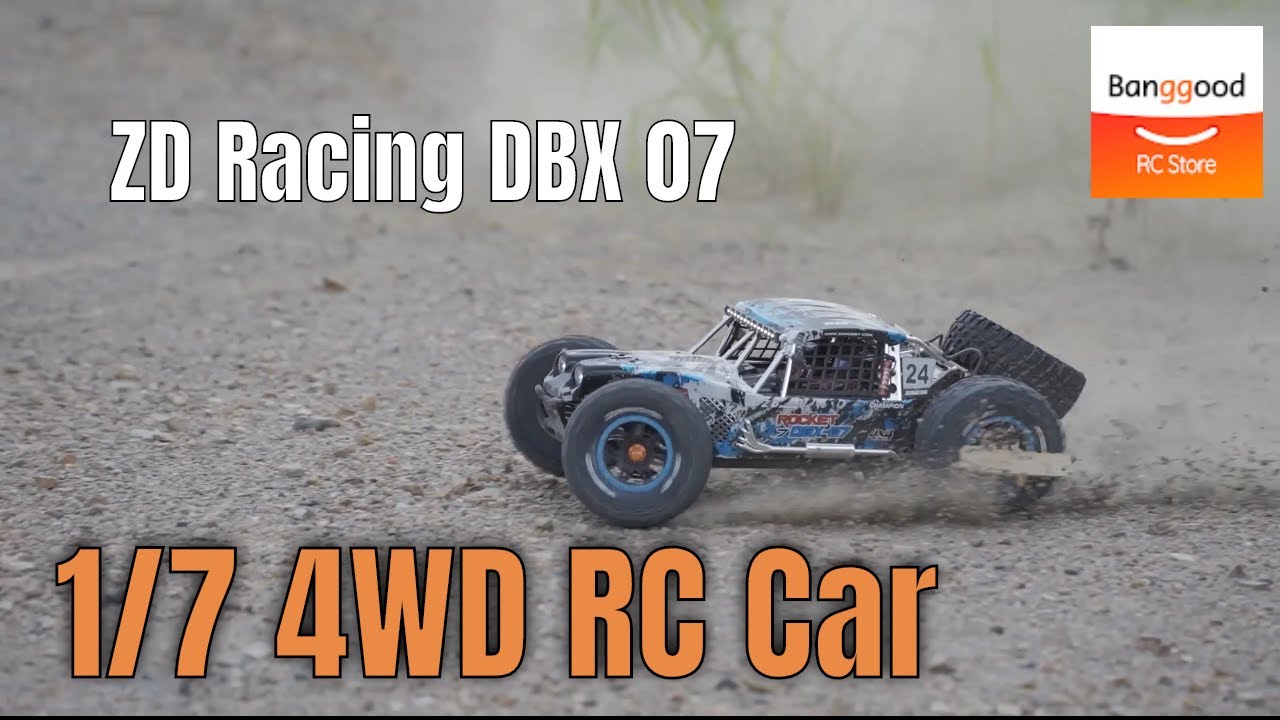 ZD Racing DBX 07 1/7 4WD 80km/h Fast Brushless RC Car -  Banggood RC Store