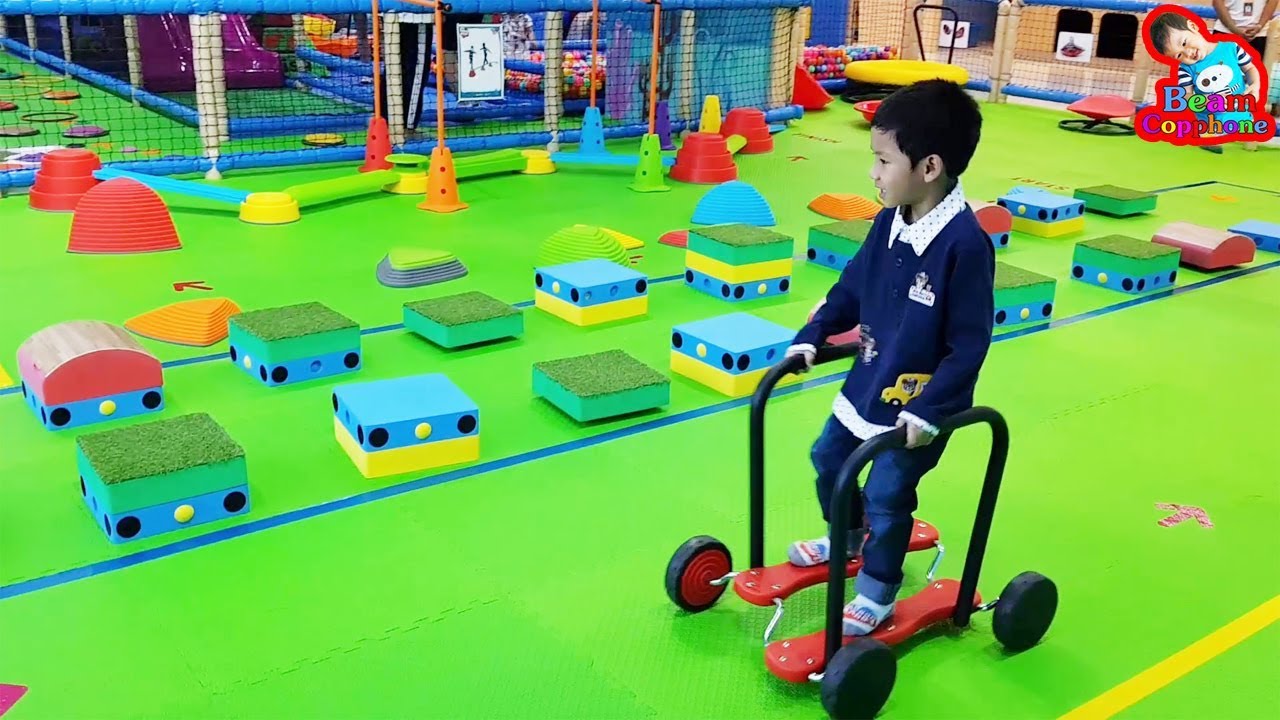 น้องบีม | เขาวงกตผู้กล้าหาญ เล่นสวนสนุกฮาร์เบอร์พัทยา Indoor Playground