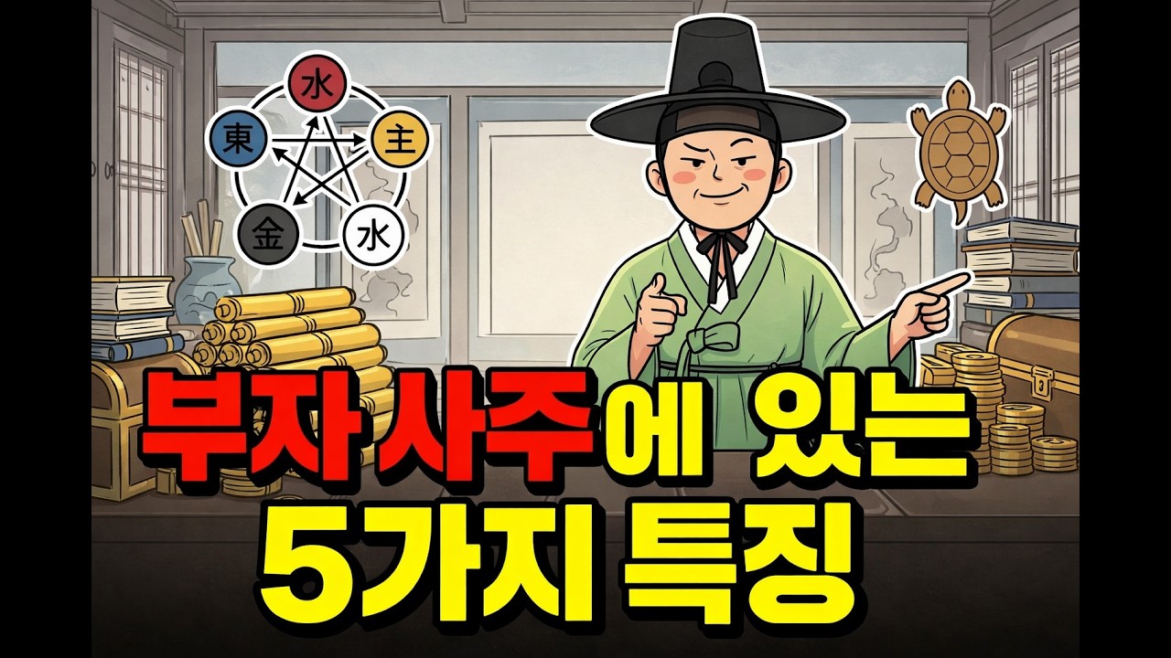 부자 사주에 있는 5가지 특징