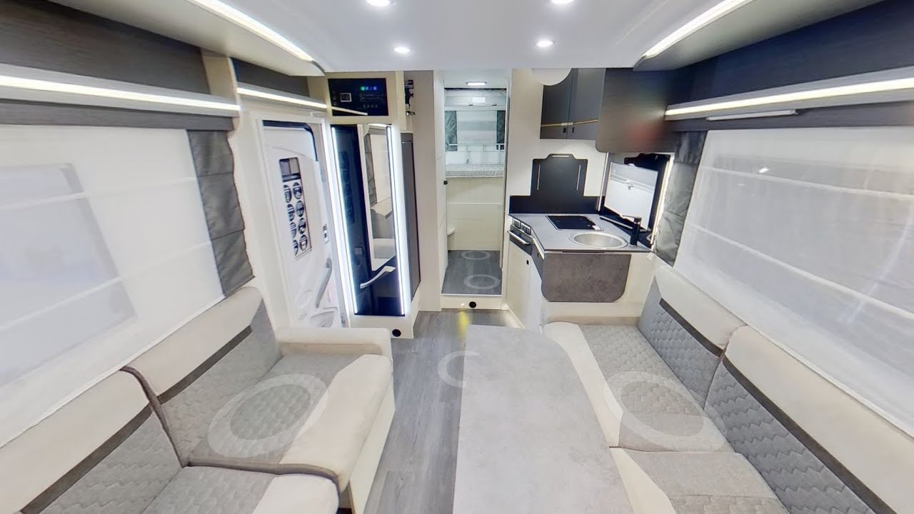 2 echt getrennte Schlafzimmer! Riesen-Wohnzimmer! XL Bad. Face to Face. Wohnmobil Chausson 2022 720
