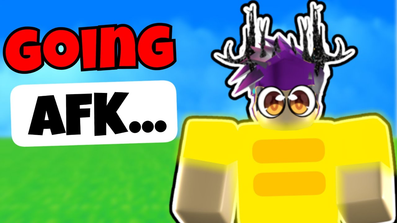 Притворяюсь AFK с CRYSTAL ARMOR.. (Roblox Booga Booga)