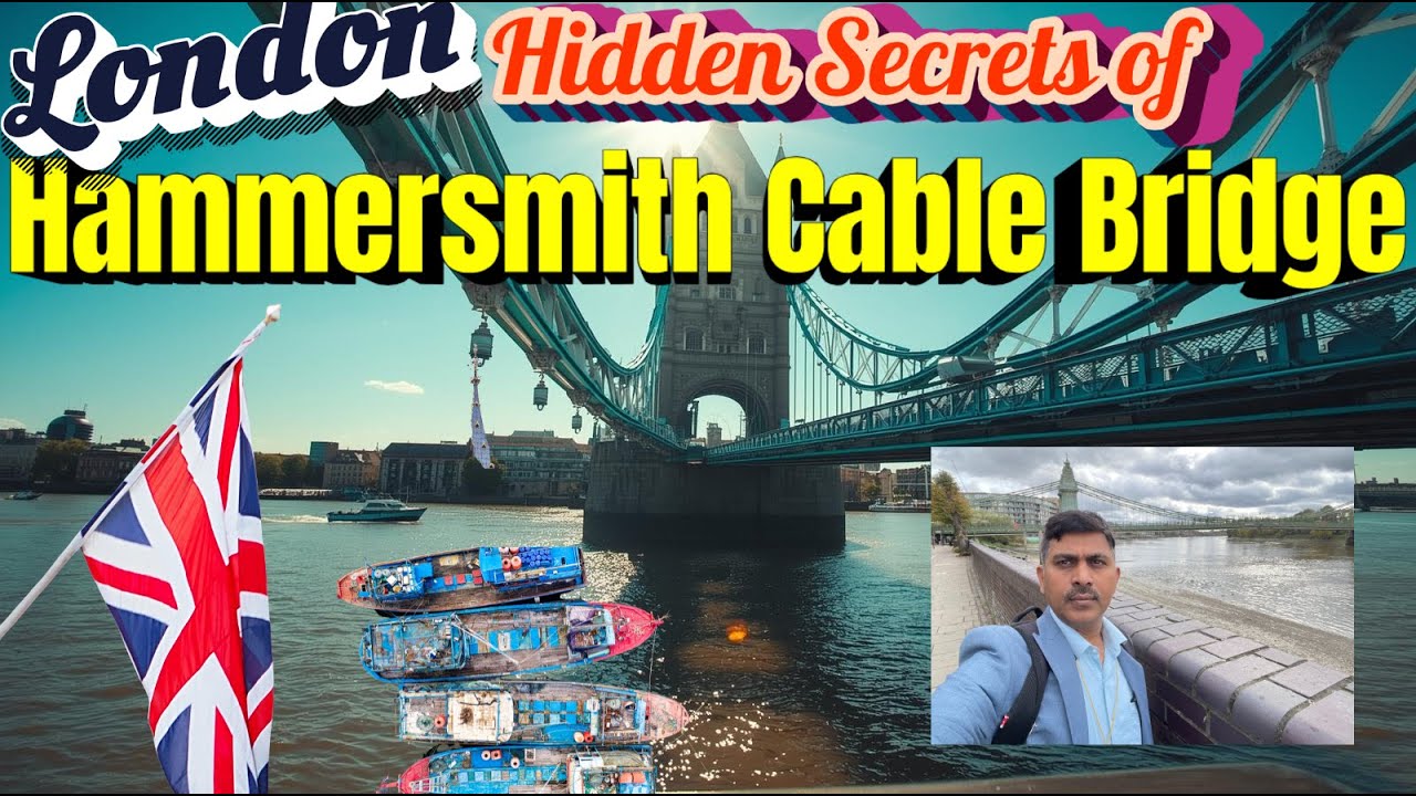 Why Hammersmith Bridge is One of London’s Most Beautiful Spots #londonvlog #london #travel #vloguk