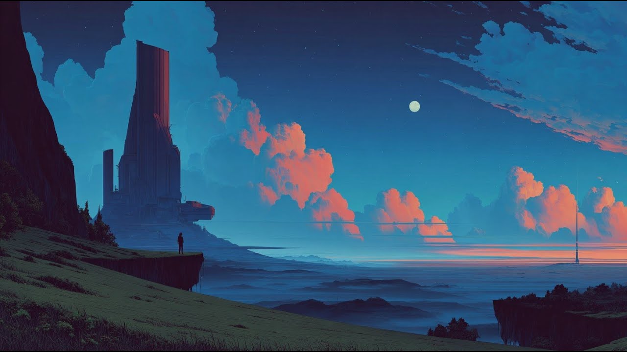 something has been waiting here for a long time - ambient sci-fi music