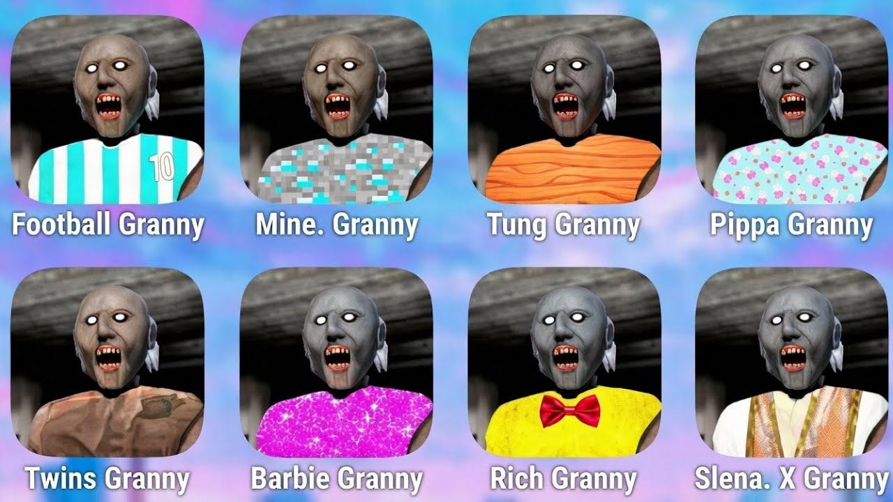 All New Granny Mods || Barbie Granny || Tung Tung Granny || Pippa Granny Full Gameplay Sanwal Gaming