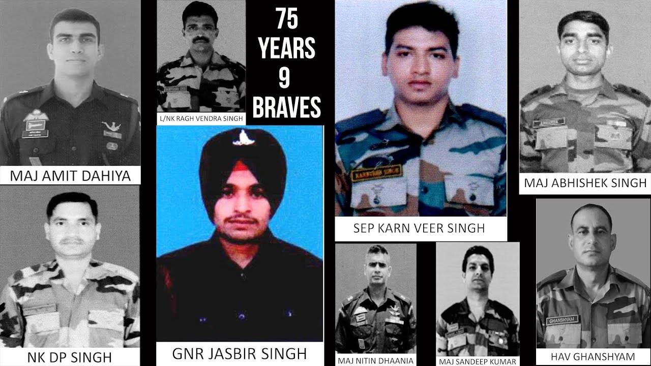 76th Independence Day | 09 Saga of Braveheart's of Indian Army | Gallantry Awards