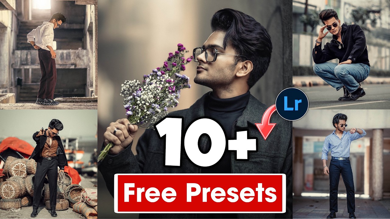 10+ PRO Lightroom Presets FREE! (One-Click Magic) | 2024 Edition