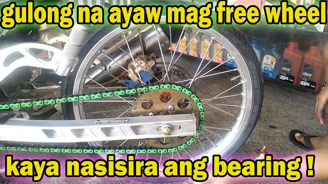 palaging nasisira ang bearing at ayaw mag free wheel ng gulong | beginner's tip