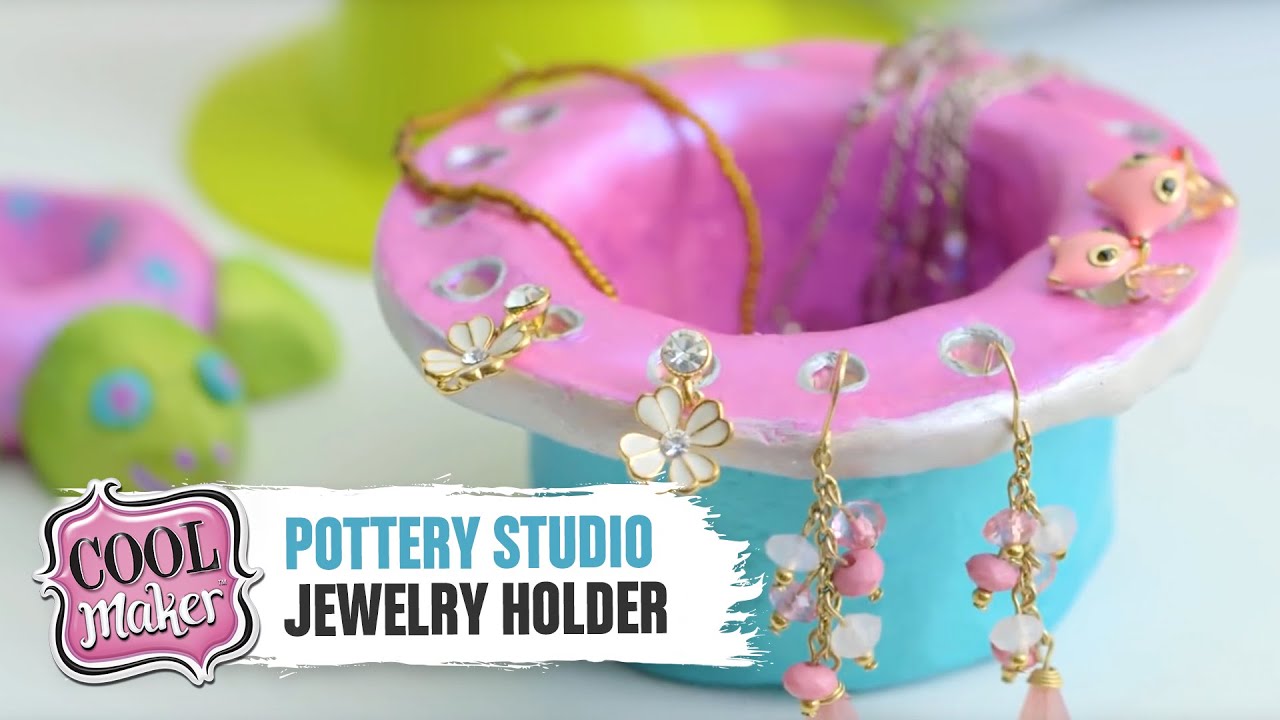 Cool Maker | Pottery Studio | How To Make A Jewelry Holder