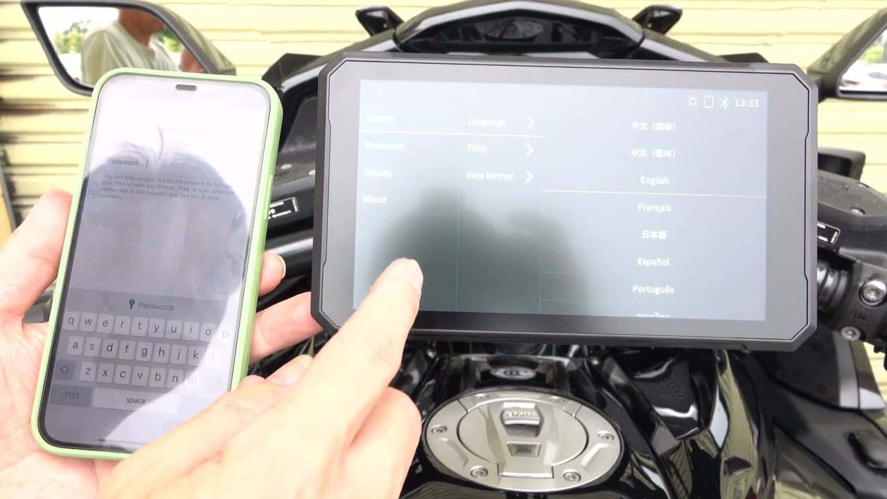 7 inch motorcycle car Audio IYING M7 CarPlay diaplay 1   #Car Audio  #IYING