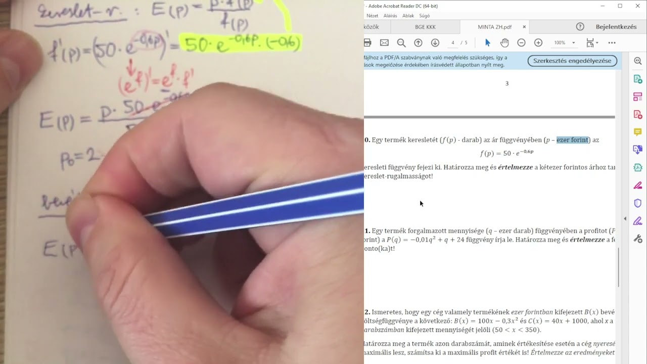 13 rugalmasság
