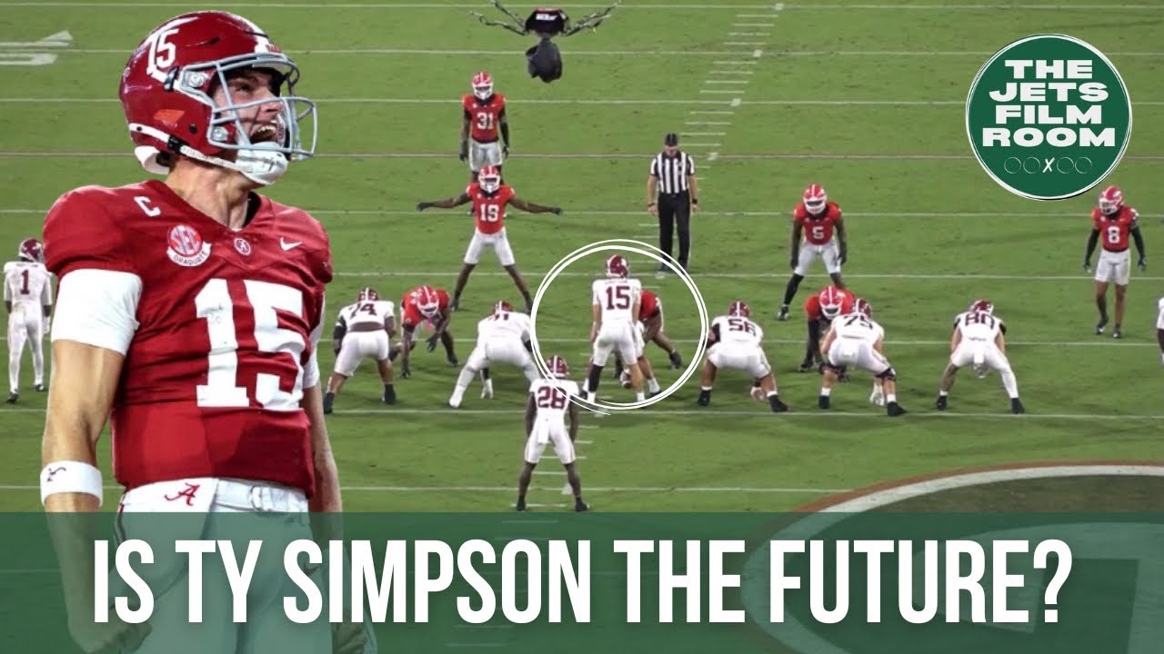 Ty Simpson Film Breakdown | Is he the future QB for the Jets after their trades? 🎥