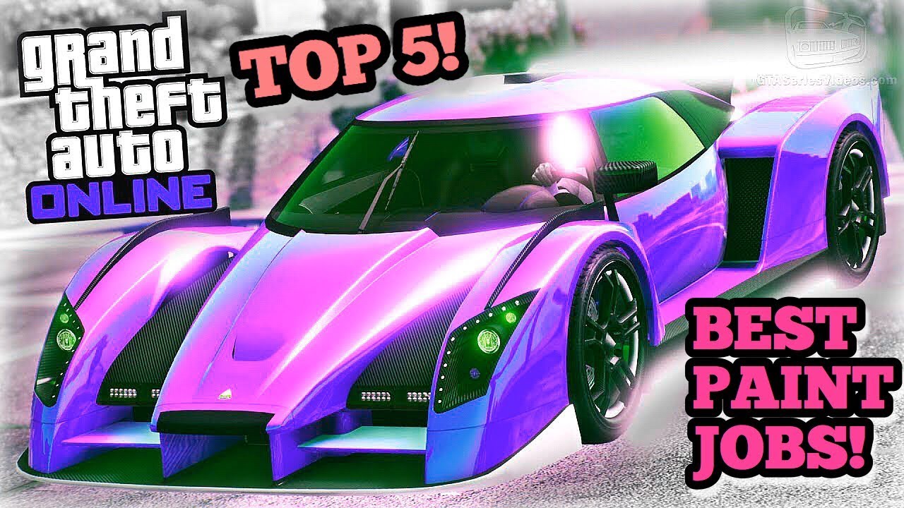 TOP 5 AWESOME PAINT JOBS FOR THE NEW OVERFLOD AUTARCH | GTA V ONLINE!