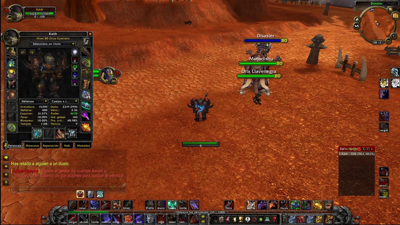 Arms Warrior PVP in WOW- Lk WoW WOTLK 3.3.5a