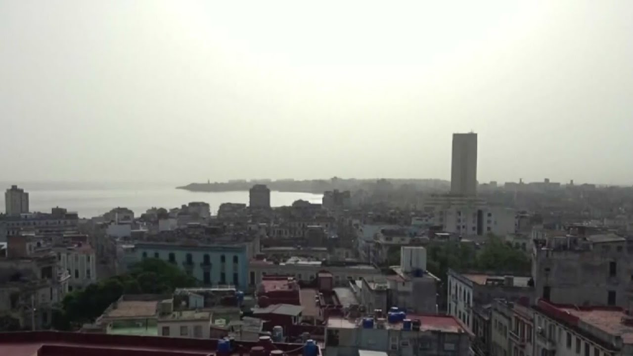 Protests around Cuba continue as the island faces severe blackout