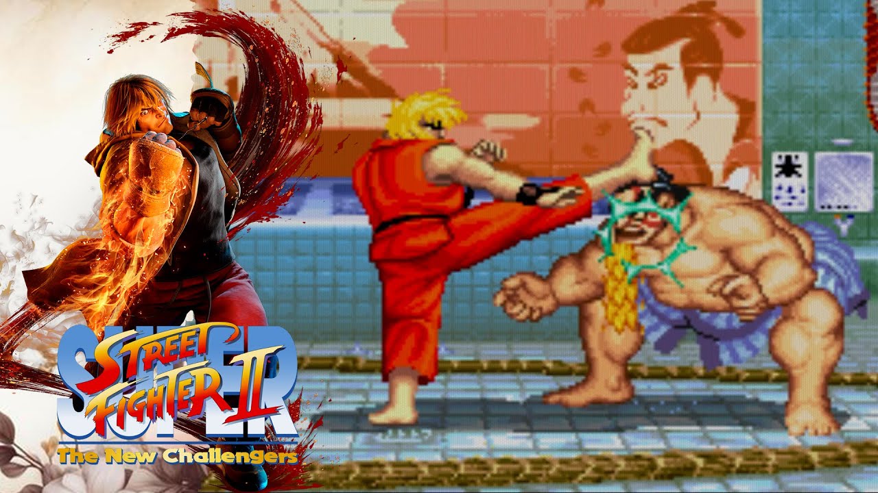 Super Street Fighter II Ken Gameplay – No Commentary Retro Longplay