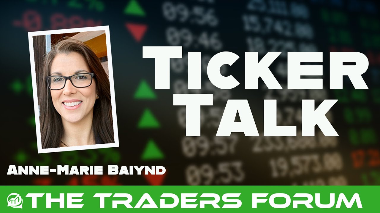 TickerTalk - Thrive in Volatile Markets w/ Anne Marie Baiynd | Trading Strategy, Gold, Risk & More!