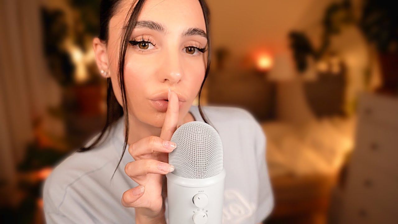 ASMR Wet Inaudible Whispers 🎙️ Spilling the Tea 🤫
