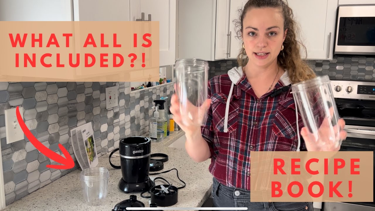 What All Is Included in this Awesome Blender Set! So handy for Making Smoothies and Healthy Living!
