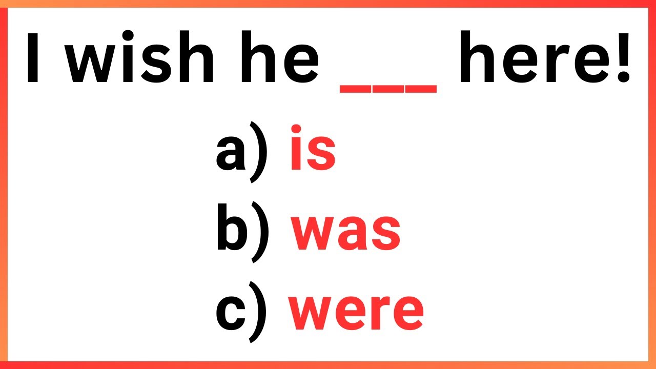 Advanced English Grammar Quiz: Test Your English Skills #englishchallenge