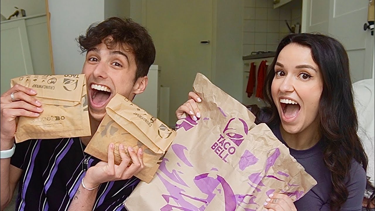 TACO BELL MUKBANG met JASEY HARDERS over TikTokkers en Alleen zijn