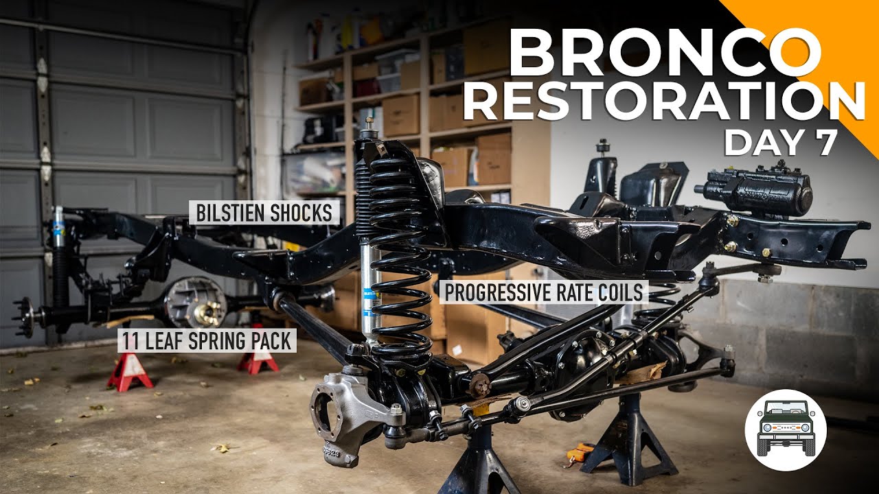 Восстановление Bronco, день 7 — Сборка шасси