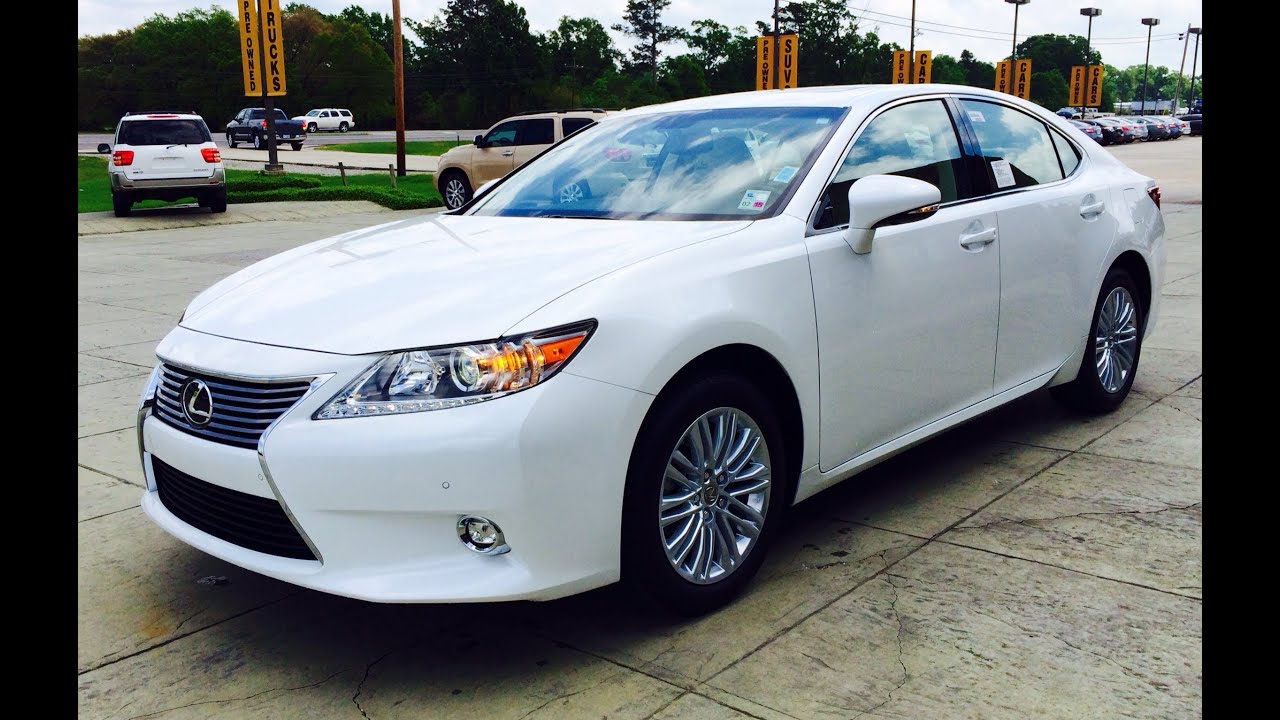 Выхлопная система Lexus ES 350 2014 года, запуск и подробный обзор