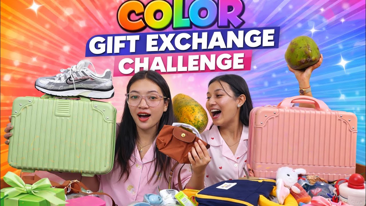 Color gift exchange challenge💕|| Got emotional 🥺#ladakhivlogger #challenge 