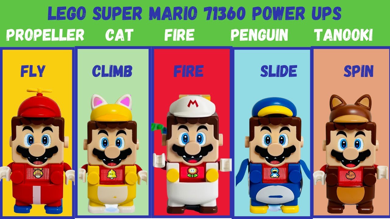 LEGO MARIO POWER UPS TIPS AND TRICKS