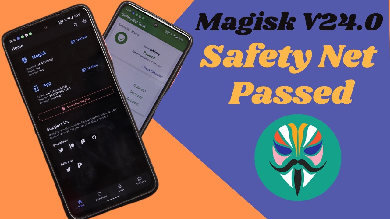 Magisk Manager V24.0 Install | Safety Net Passed | New Method Of Root