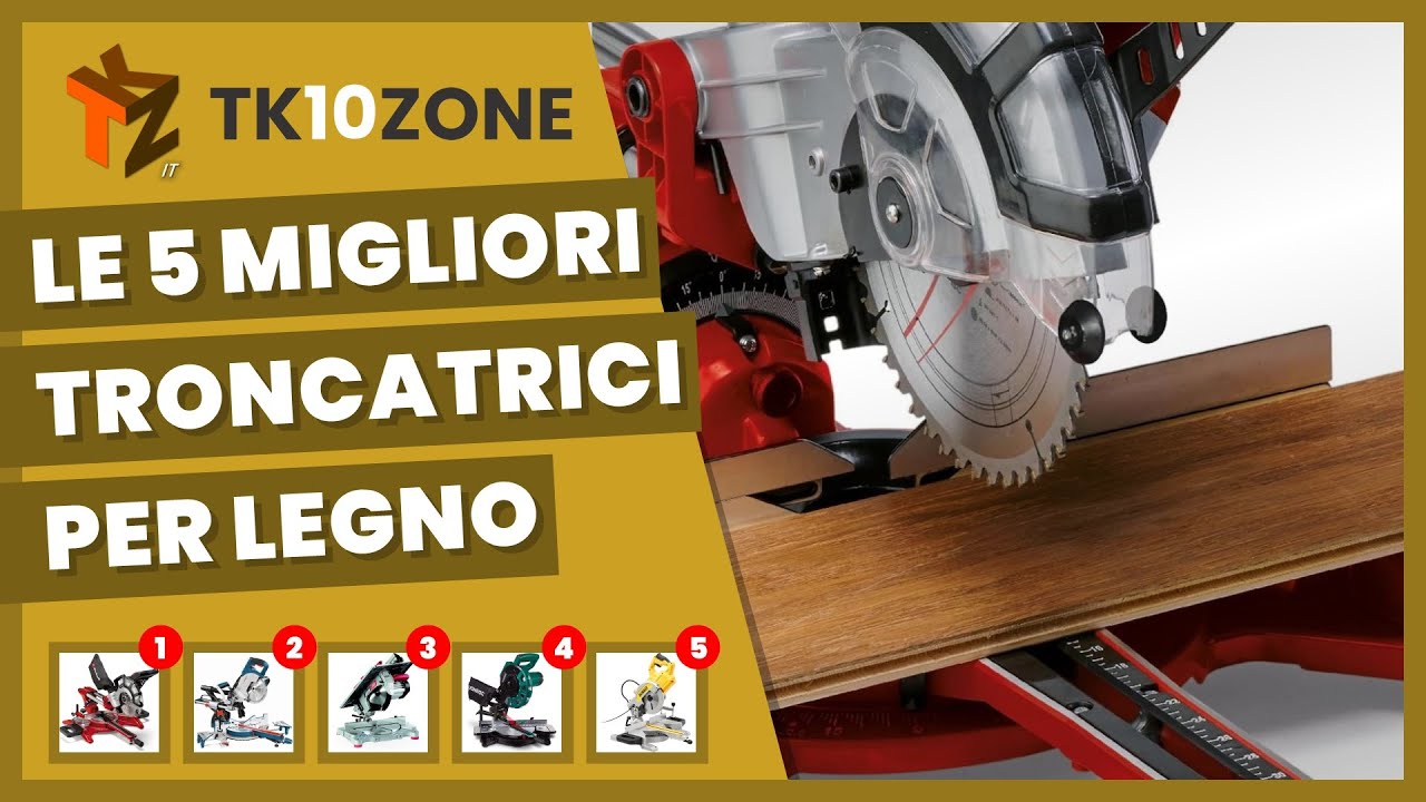 Le 5 migliori troncatrici per legno